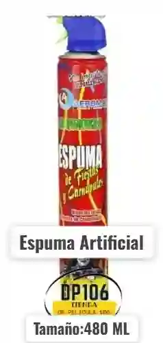 Espuma Artificial Fiesta Hora Loca 480 Ml X 1 Und Carnaval Silver