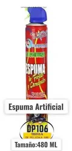Espuma Artificial Fiesta Hora Loca 480 Ml X 1 Und Carnaval Silver