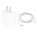 Cargador Original Carga Rápida 18w Iphone Apple + Cable 1 Metro