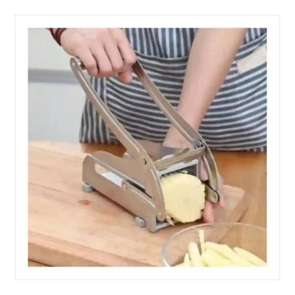 Cortador De Papas Potato Chipper Zanahoria Cocina Papa Frita