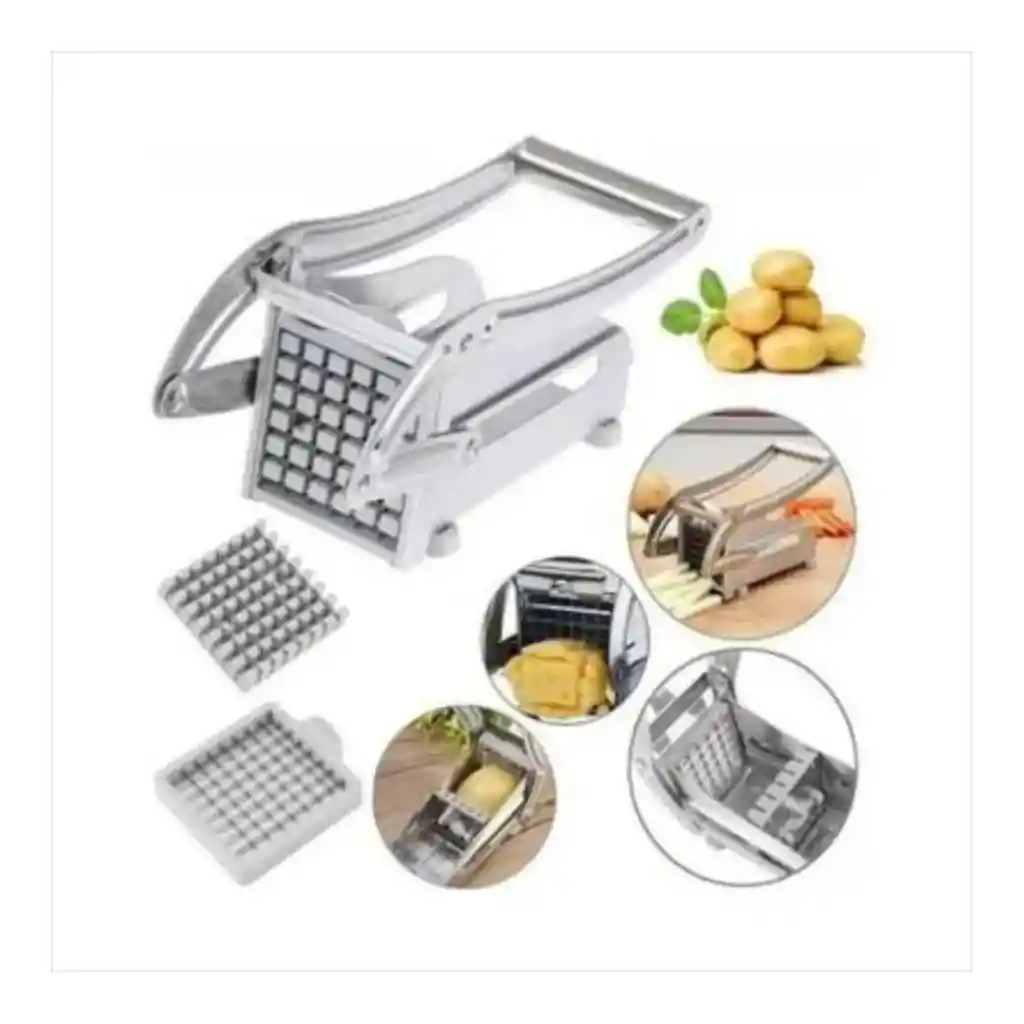 Cortador De Papas Potato Chipper Zanahoria Cocina Papa Frita