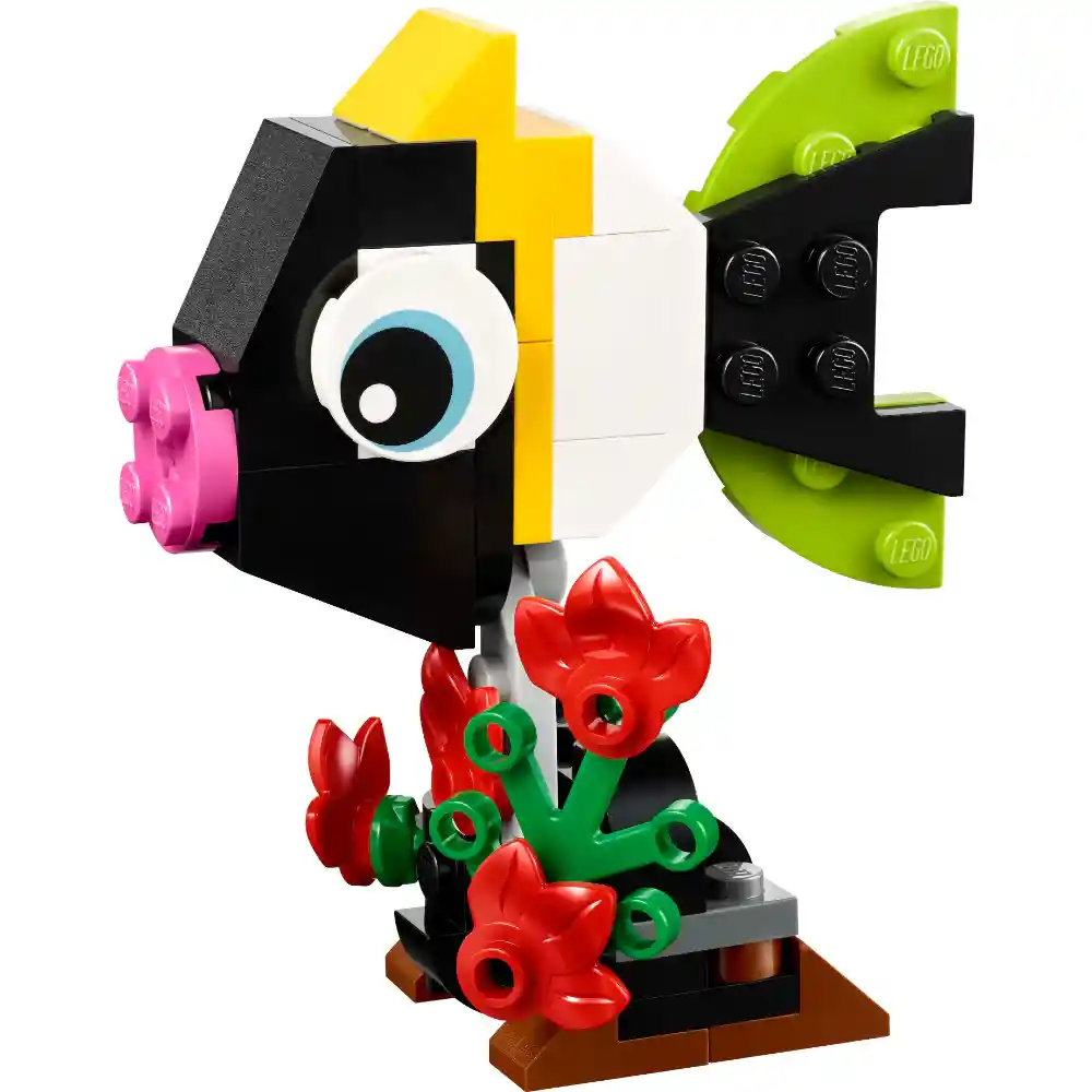Juego Lego 3 En 1 Tucán Tropical 59 Piezas Para Niños