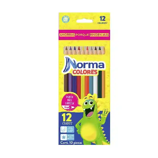Caja De Colores Norma X12