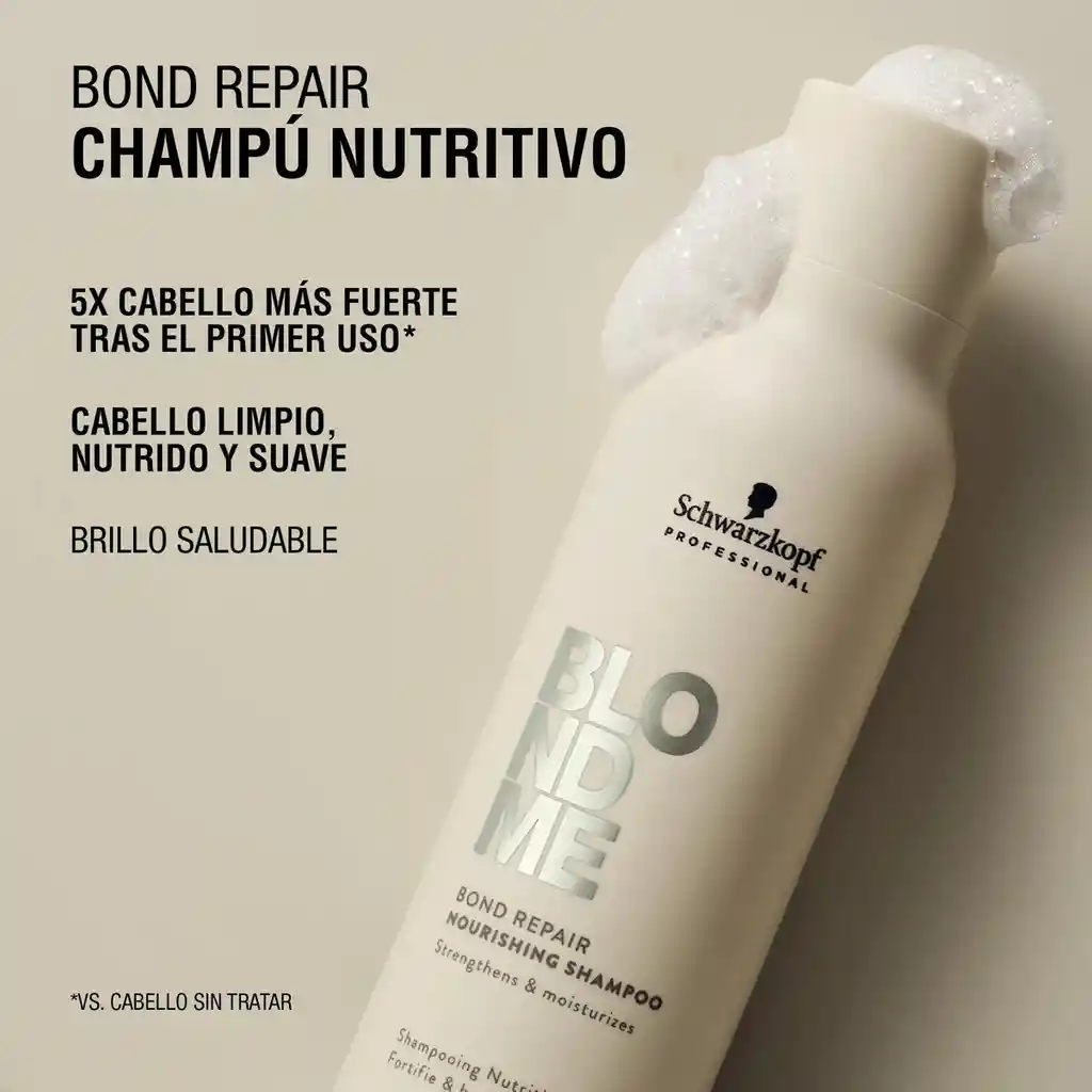 Blondme Shampoo Nutritivo Para Rubios