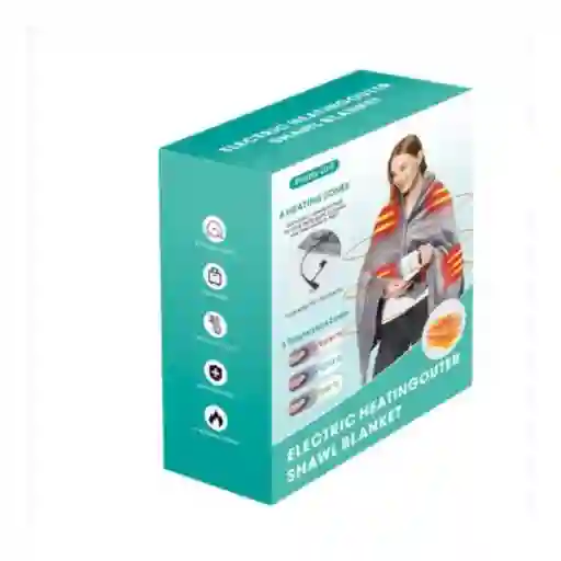 Manta Térmica Segura Con Ajustes De Calor Ajustables Con Alimentación Usb