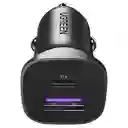 Cargador Doble Carro 30w Usb-c Pd + Usb-a Ugreen Ec305