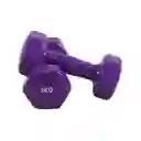 2 Mancuernas 3 Kilo 5libras Forradas Caucho