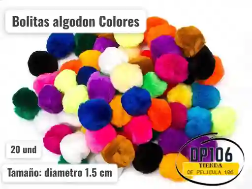 Bolitas De Algodon X 20 Und
