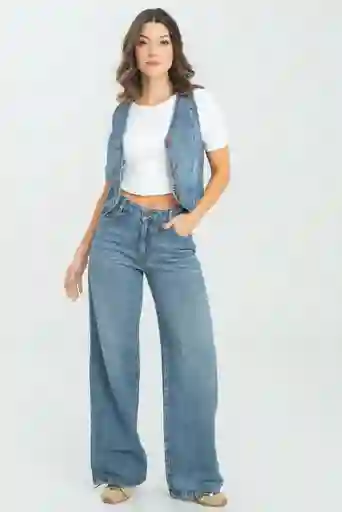 Jeans Bucarest Color Azul Medio Talla 8