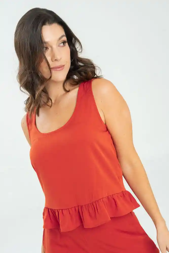 Blusa Malai Color Cobre Talla Xs