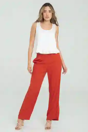 Pantalon Maurie Color Cobre Talla 8