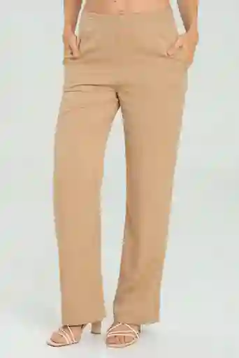 Pantalon Maurie Color Beige Oscuro Talla 12