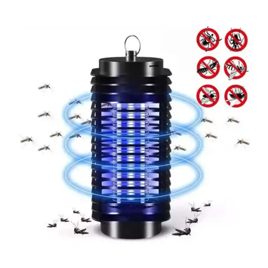 Lampara Eléctrica Mata Mosquitos Zancudos