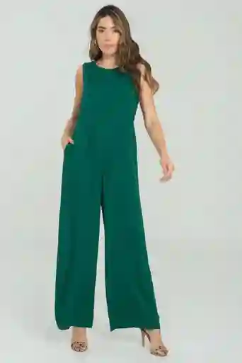 Enterizo Largo Limhor Color Verde Oscuro Talla Xs