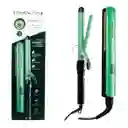 Plancha Cabello Aguacate + Pinza Rizadora