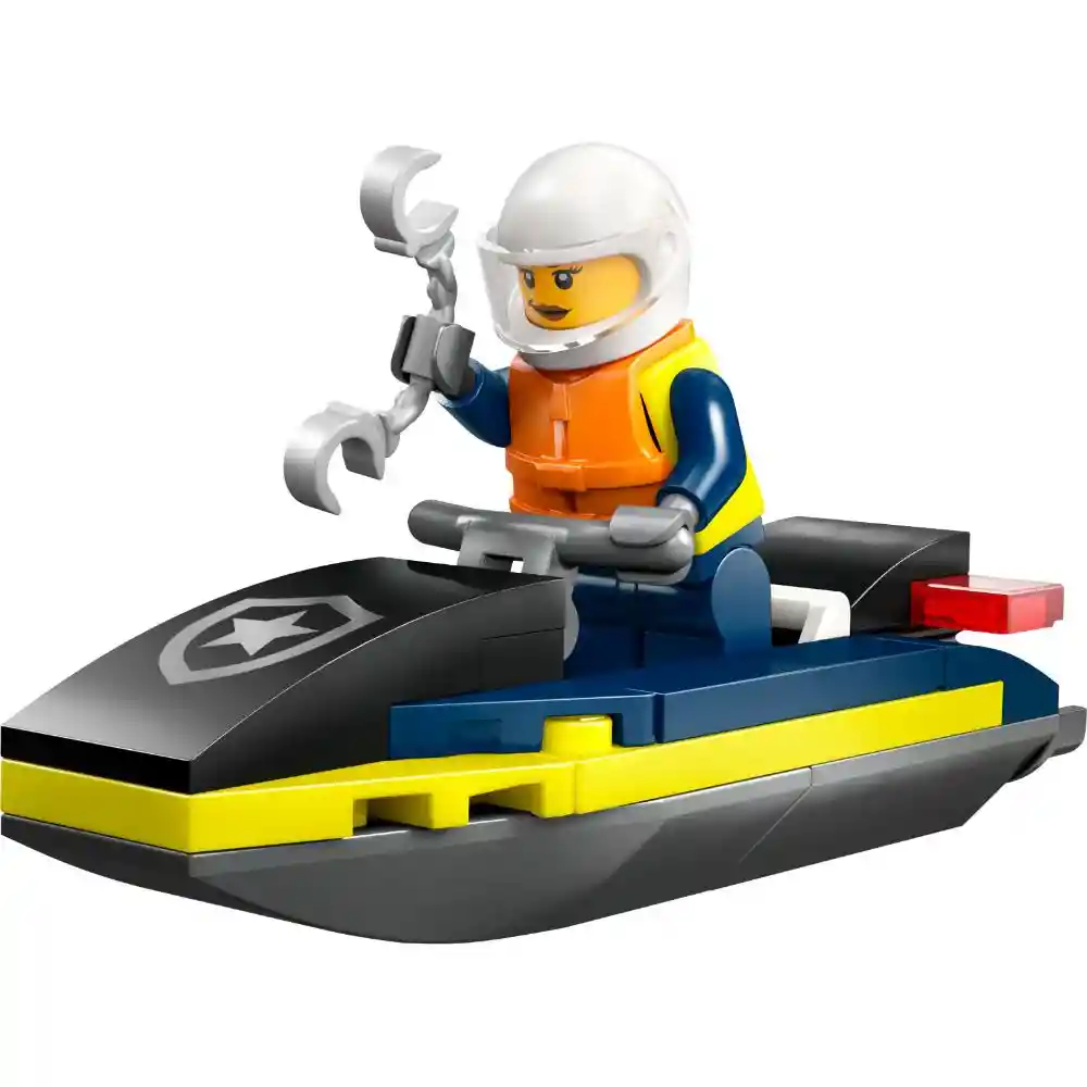 Juego Construcción Lego Moto Acuática 29 Piezas Para Niños