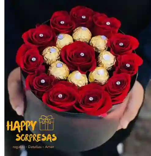 Rosas Con Ferreros