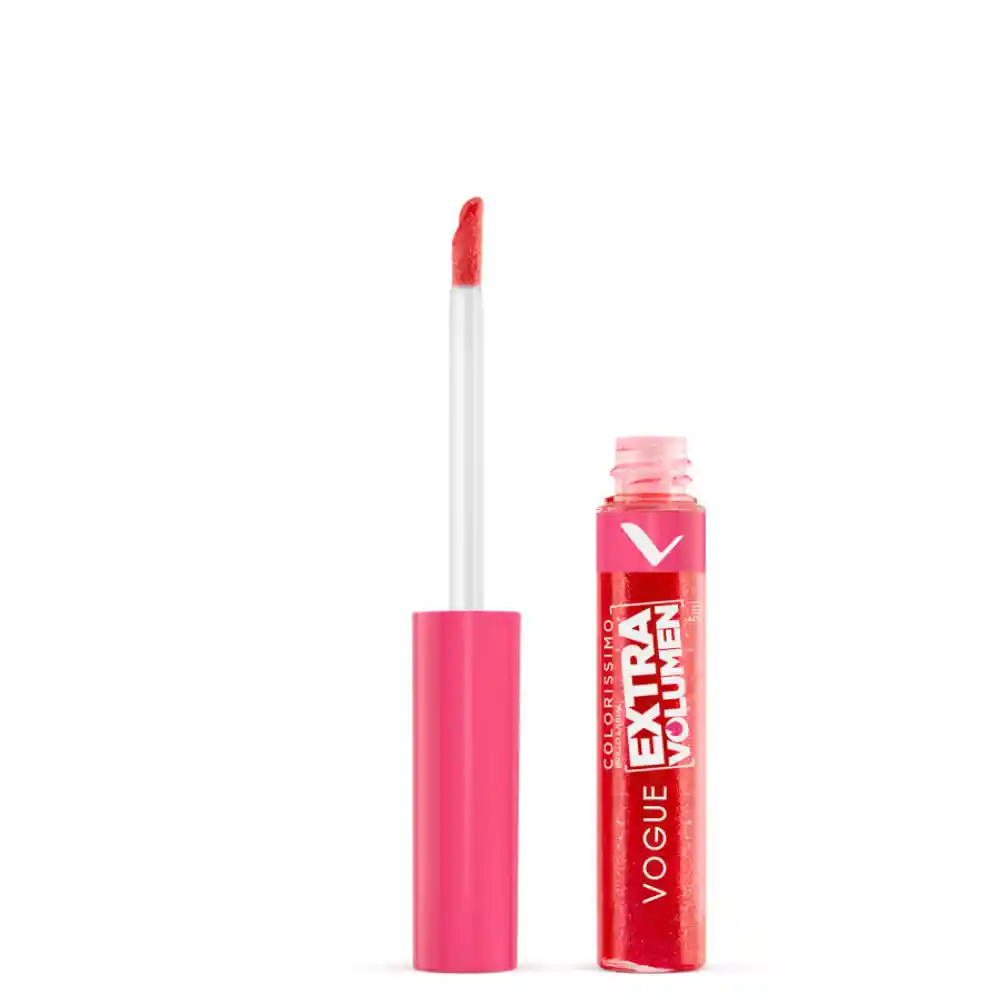 Brillo Labial Vogue Extra Volumen Fuego Latino 5ml