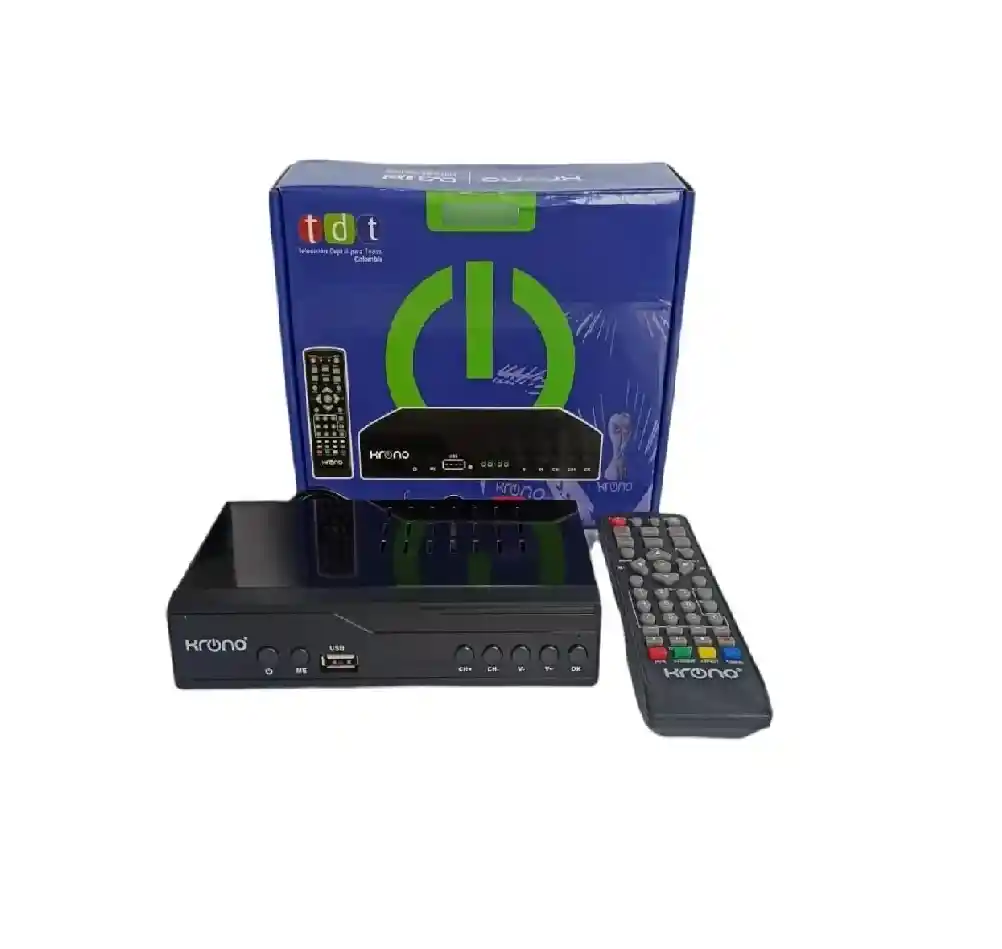 Decodificador/receptor Krono Kr358 De Terrestre Con Señal Digital