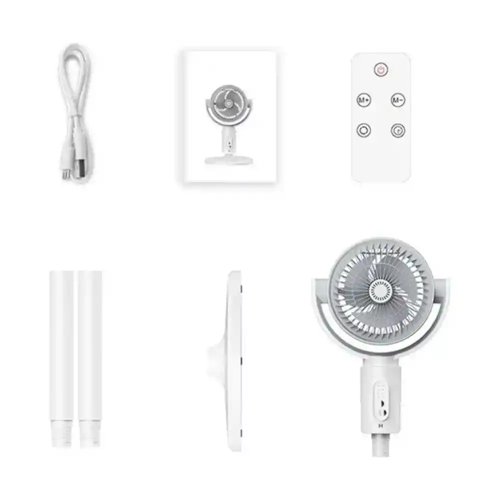 Ventilador Recargable Ajustable Ak04