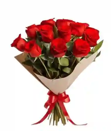 Bouquet De 12 Rosas Rojas