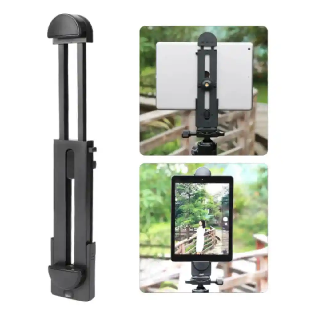 Soporte Para Tablet + Sujetador De Tripode