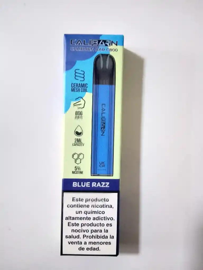 💨 Vape Caliburn Bar C800 – Blue Razz 🔵