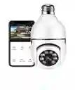 Cámara De Seguridad Wifi Bombillo Robotica Panoramica Ip 360