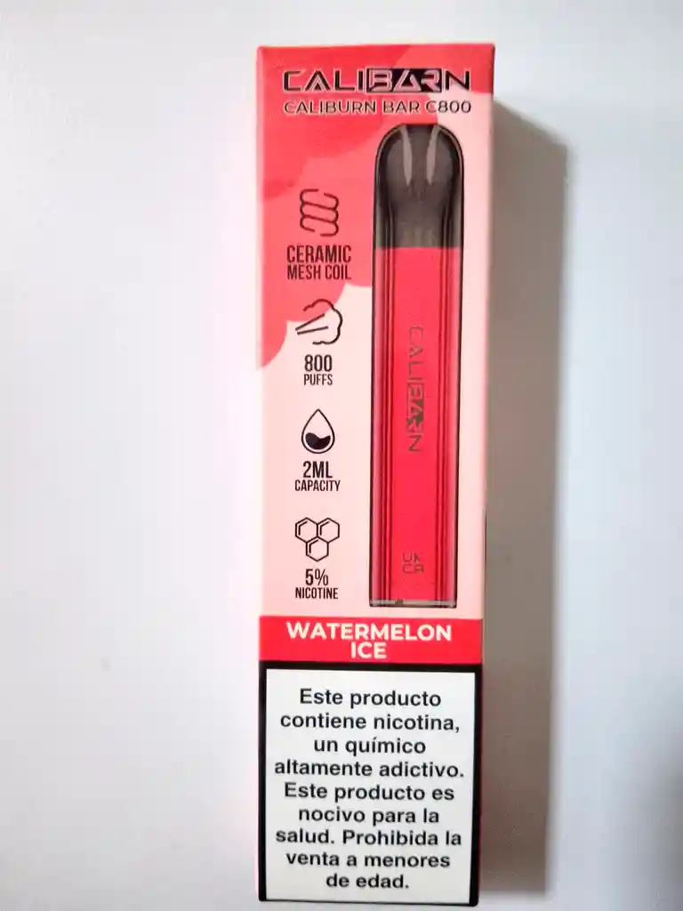 🍉 Vape Caliburn Bar C800 – Watermelon Ice ❄️