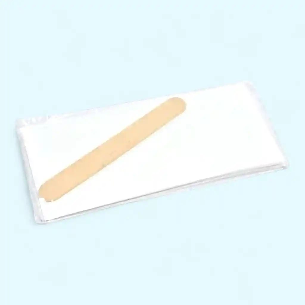 Lienzos Para Depilar Kit X 10 + Bajalenguas