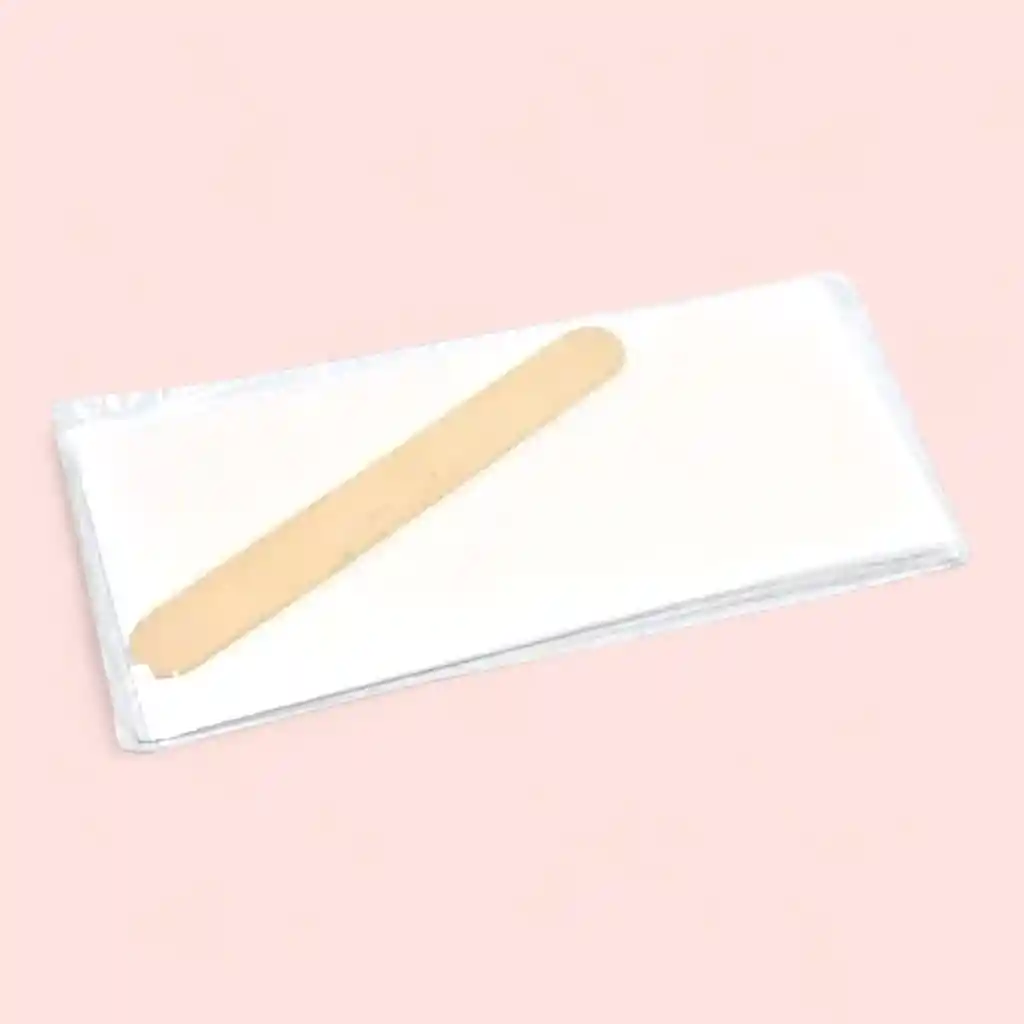 Lienzos Para Depilar Kit X 10 + Bajalenguas