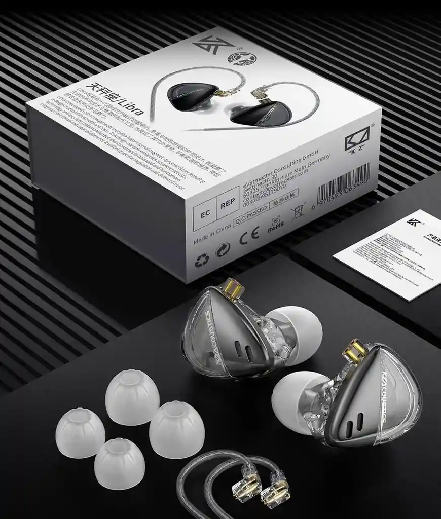 Audífonos Kz Libra X – Monitoreo Profesional | Alta Fidelidad Sin Micrófono