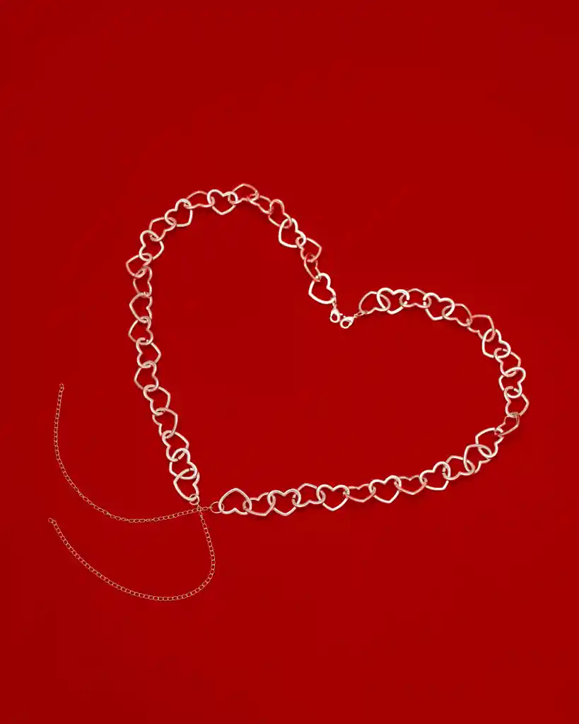 Collar Corazón + Aretes By Jose Y Cami