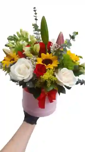 Cilindro Floral Med