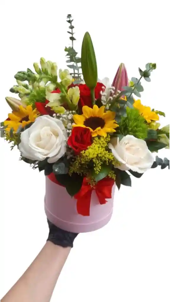 Cilindro Floral Med