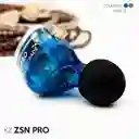 Kz Zsn Pro X Azul – Hifi Potente + Micrófono | Diseño Metálico Premium