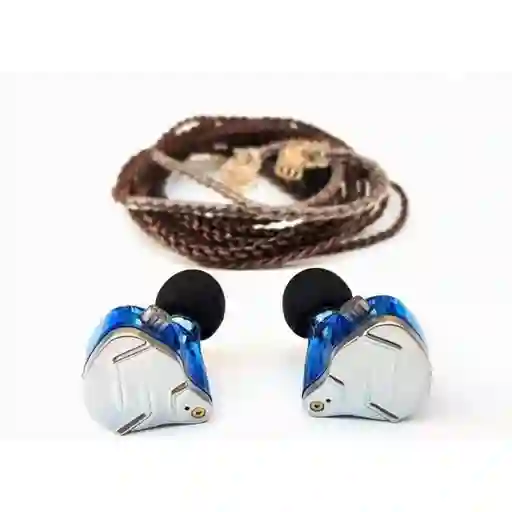 Kz Zsn Pro X Azul – Hifi Profesional | Versión Sin Micrófono