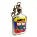 Licorera Whiskera De Colombia Carro De 1.5 Oz, Plateada