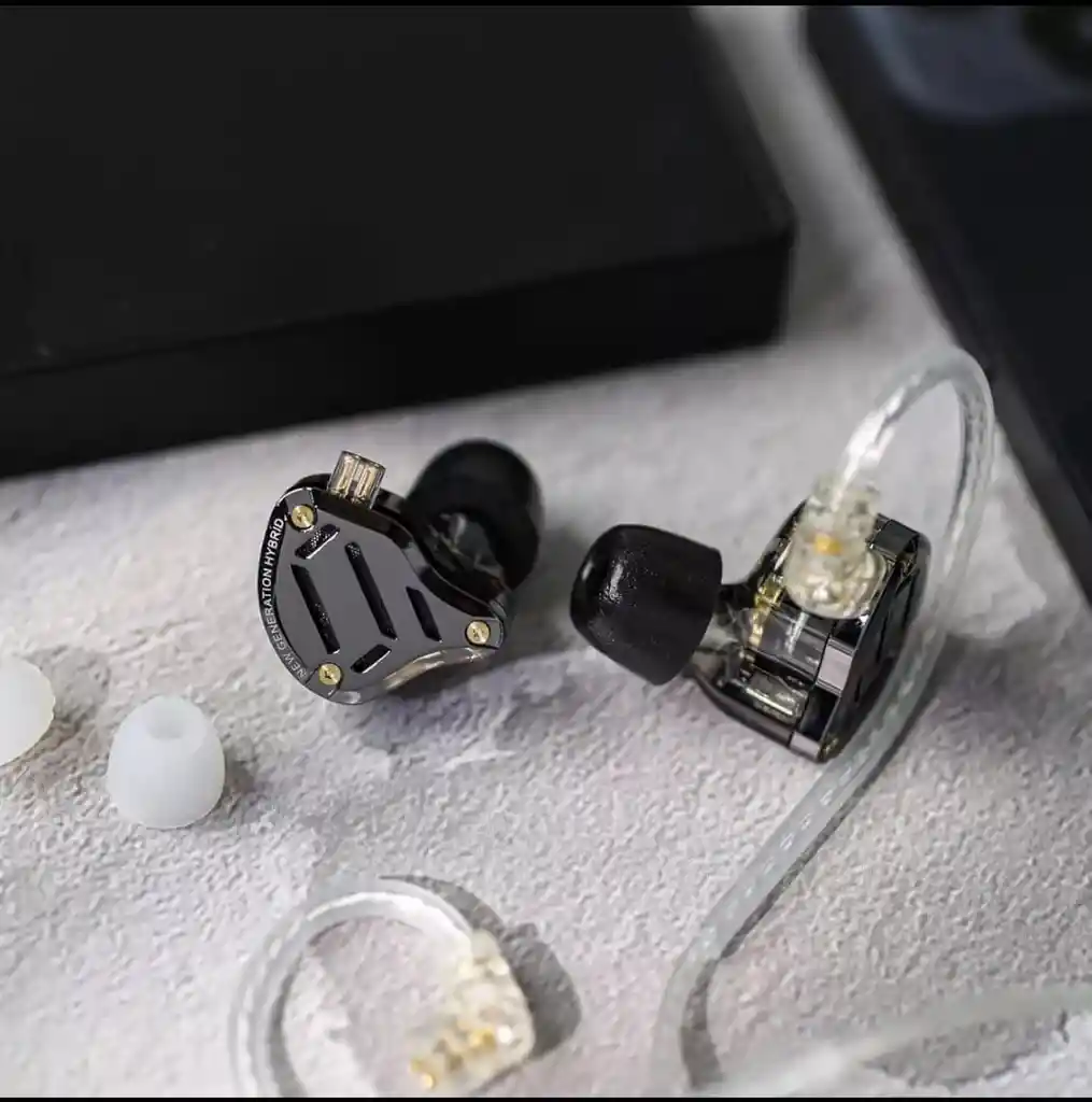Kz Zs10 Pro 2 – Monitoreo Profesional | Sin Micrófono | 5 Drivers Hifi