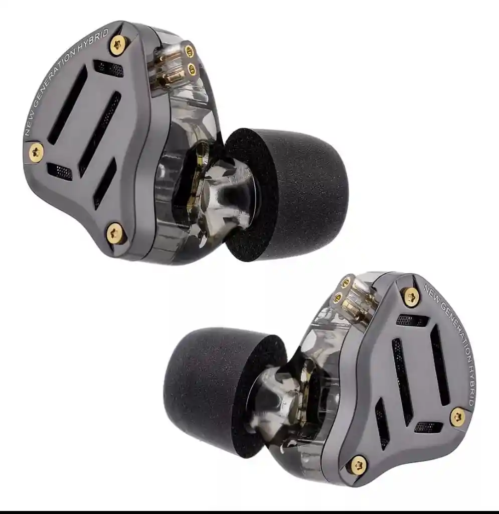 Kz Zs10 Pro 2 – Monitoreo Profesional | Sin Micrófono | 5 Drivers Hifi