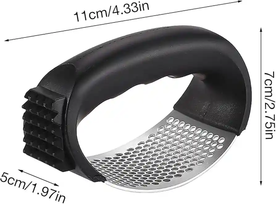 Prensador Triturador Machacador Ajo Manual Cocina Acero Inoxidable