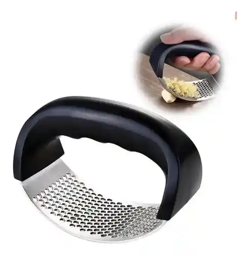 Prensador Triturador Machacador Ajo Manual Cocina Acero Inoxidable