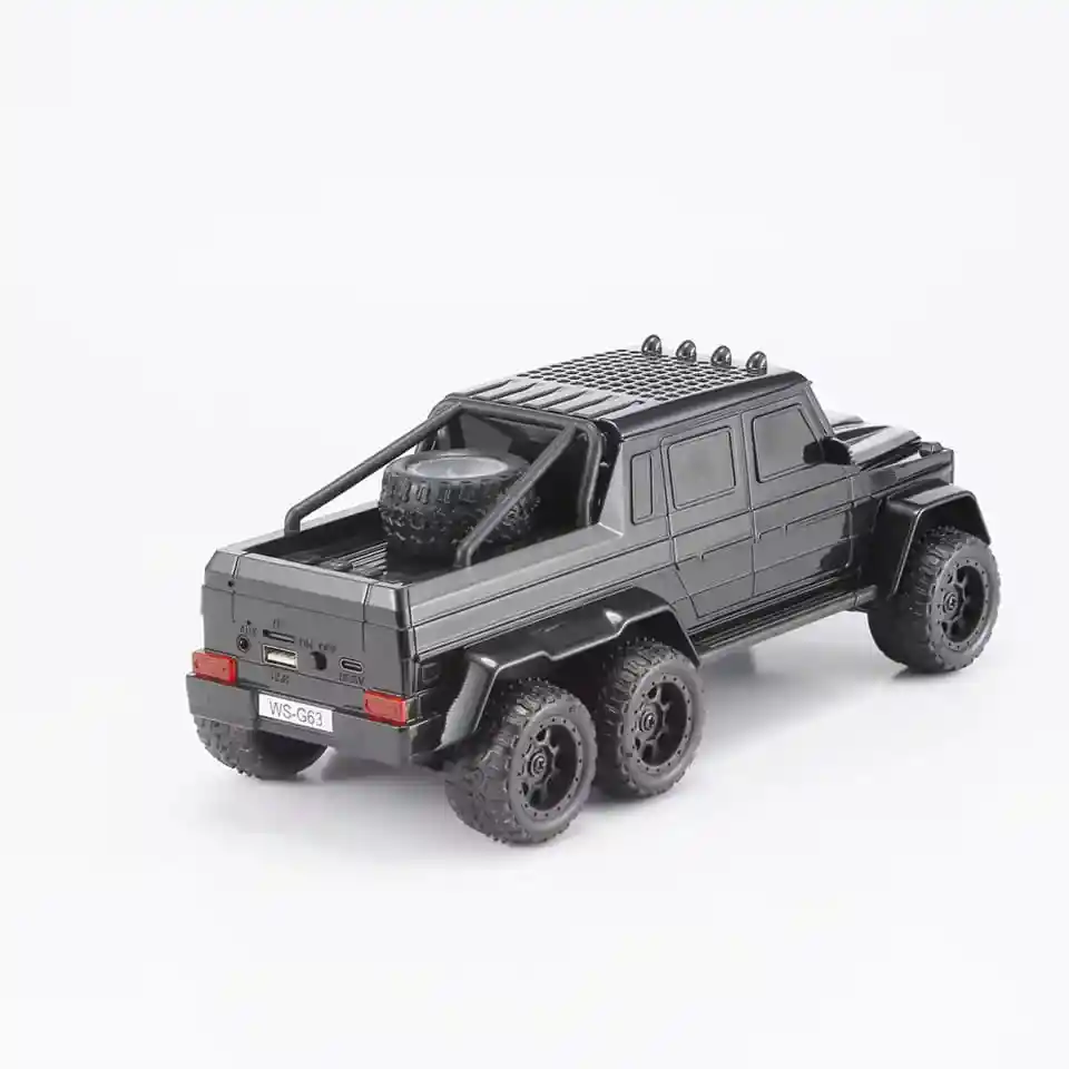 Parlante Bocina Camioneta Traxxas Mercedez Usb Bluetooth Portatil Led