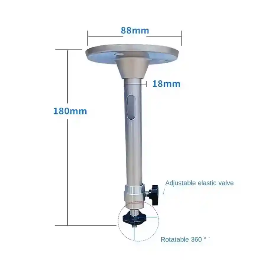 Soporte Giratorio Para Camara Proyector Pared/techo 360 18cm