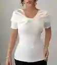 Blusa “nudo De Perla Imperial”