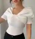Blusa “nudo De Perla Imperial”