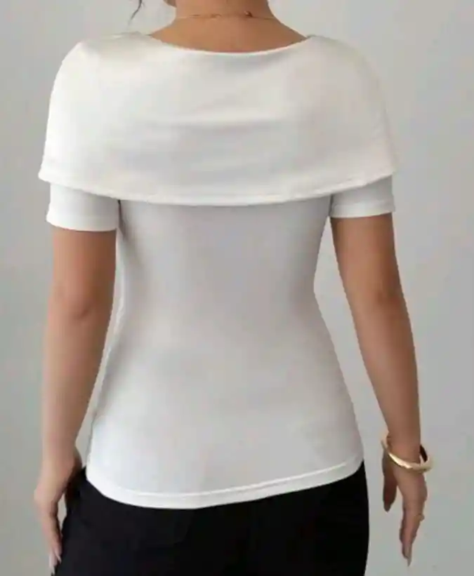 Blusa “nudo De Perla Imperial”