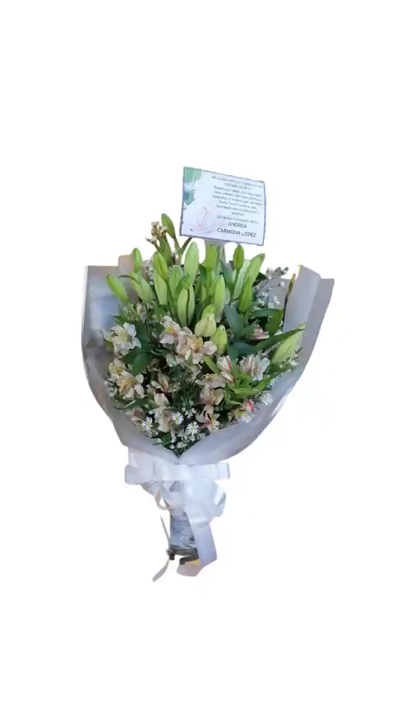 Hermoso Boquets De Lirios Y Astromelia