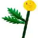 Juego Lego Flores Silvestres Amarilla 17 Piezas Para Niños