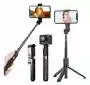 Tripode Palo Selfie Bluetooth,luz Led, Control Remoto Q07